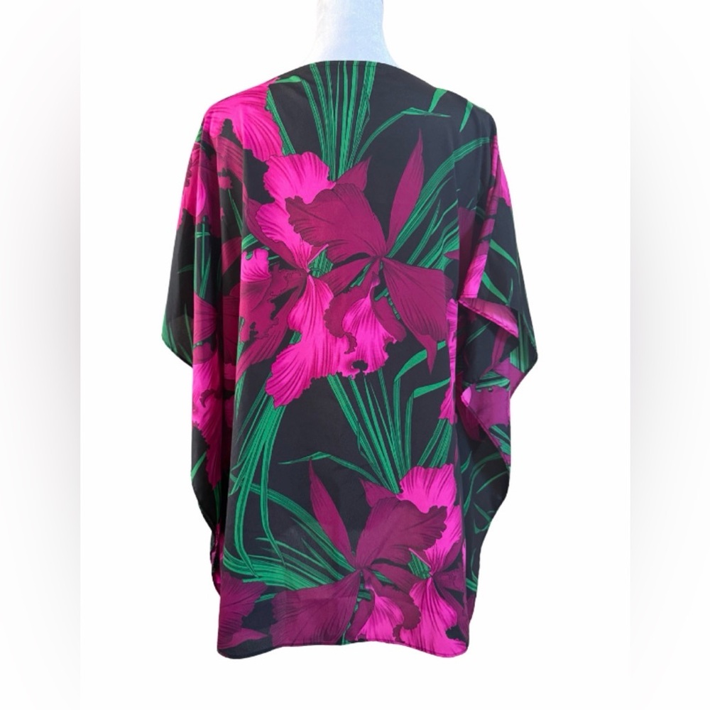 Michael Kors Floral Caftan Tunic Cover-Up - Picture 2 of 3